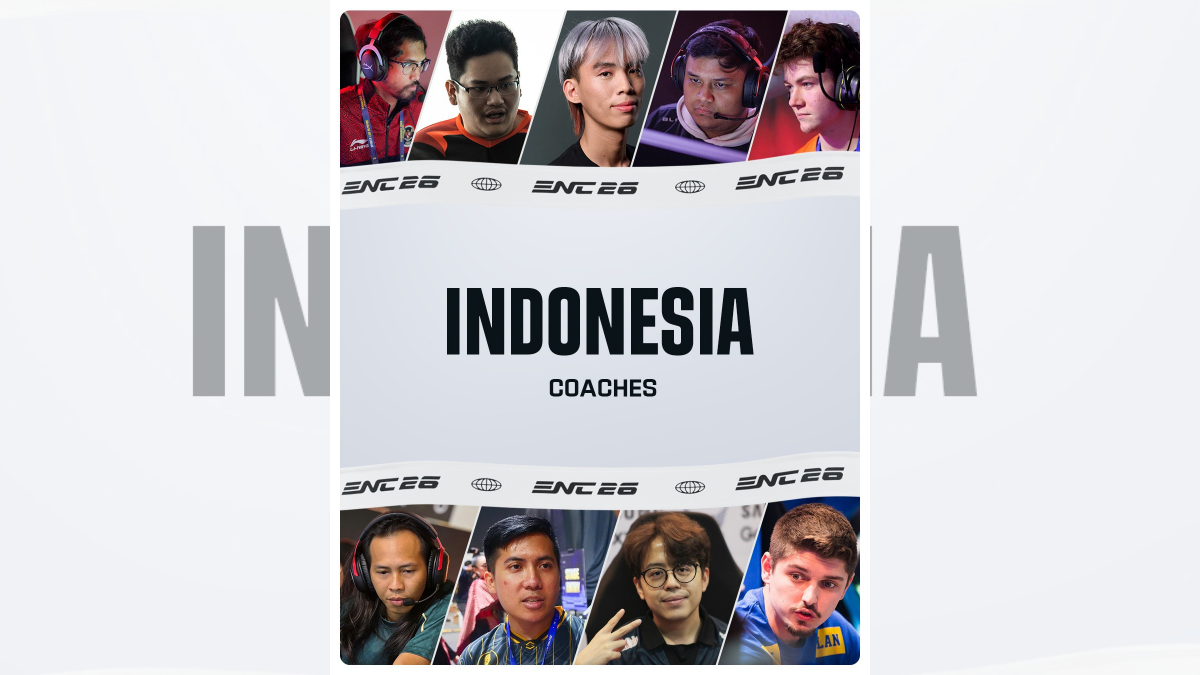 PBESI Umumkan Daftar Pelatih Timnas Esports Indonesia untuk ENC 2026